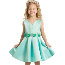 Girls Dress High-grade Wedding Dresses Children Embroidered Party Dresses Bridesmaid Dress Girl Kids Clothes PY2