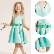 Girls Dress High-grade Wedding Dresses Children Embroidered Party Dresses Bridesmaid Dress Girl Kids Clothes PY2