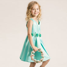 Girls Dress High-grade Wedding Dresses Children Embroidered Party Dresses Bridesmaid Dress Girl Kids Clothes PY2