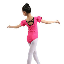 Girls Vestidos Children Short Sleeve Dance Clothing Ballet Dress Kids Ethnic Clothes Costumes LY5