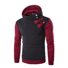 Hoodies Men Sudaderas Hombre Hip Hop Mens Brand Hoodie Hedging Oblique Zipper Sweatshirt Suit Slim Fit Men Hoody XXL