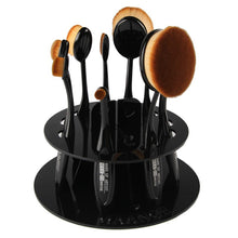 Beautiful Round Makeup Brushes Drying Holder Acrylic Portable Dry Brush Bracket Exquisite Beauty Tools