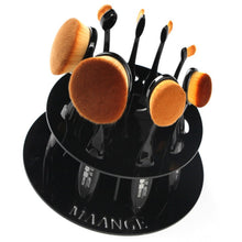 Beautiful Round Makeup Brushes Drying Holder Acrylic Portable Dry Brush Bracket Exquisite Beauty Tools