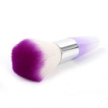 Nail Art Dust Remover Brush Cleaner Acrylic UV Gel Rhinestones Makeup Brushes Tools