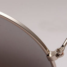 Overd Round Sunglasses Women Mirrored Lens Metal Frame Eyewear Sun Glasses Brand Designer Oculos Feminino