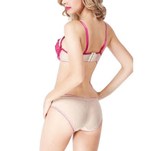 Lace Bra set Vintage Cutout Breasted Adjustable Skin-friendly Underwear Bra and Brief Set