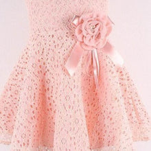 Baby Girls Party Lace Dress Bow Princess Dresses 3 Colors Children Kids Noble Fairy Clothes