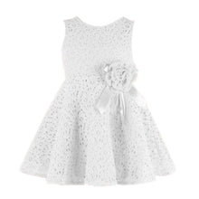Baby Girls Party Lace Dress Bow Princess Dresses 3 Colors Children Kids Noble Fairy Clothes