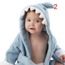 Cotton Hooded Animal Baby Bath Robe Cartoon Warm Towel Character Kids Bathrobe Infant Towels