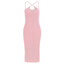 Style Sexy Dress Women Tank Dress Black Side Split Sleeveless Dress Mid-Calf Dresses
