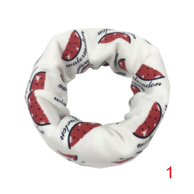Kids Baby Girls Boys Flag Star Cute Scarf O Ring Collars Toddler Children Accessories Bibs