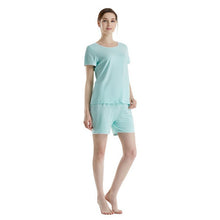 Soft Bamboo Jersey Light Weight Tee and Shorts Pajama Sets