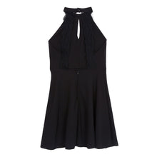 Women  Backless Sexy Dress White and Black Lace Sleeveless Dresses Slim Casual Short Dress