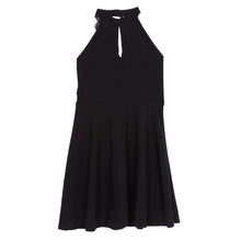 Women  Backless Sexy Dress White and Black Lace Sleeveless Dresses Slim Casual Short Dress