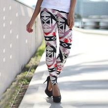 Women Plus  Tribal Aztec Printed Leggings 9 Colors Long Soft