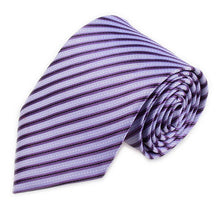 est Classic Stripes Skinny Jacquard Woven Silk Men's Tie Necktie Wedding Party P16