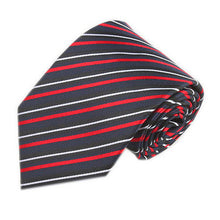 est Classic Stripes Skinny Jacquard Woven Silk Men's Tie Necktie Wedding Party P16