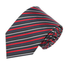 est Classic Stripes Skinny Jacquard Woven Silk Men's Tie Necktie Wedding Party P16