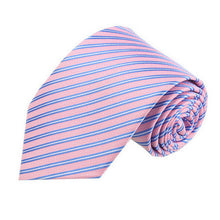 est Classic Stripes Skinny Jacquard Woven Silk Men's Tie Necktie Wedding Party P16