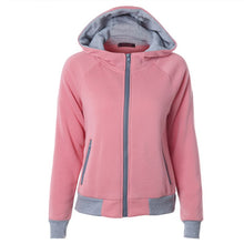 Plus  Women Casual Solid Hoodies Lapel Hooded  Sweatshirts Pullovers Turn-down Collar With Hat