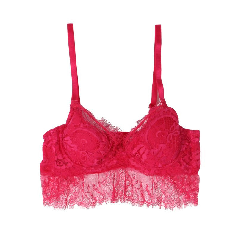 Sexy Lace Bra Bra Set Sexy Girl Ultra-thin Transparent Lace Bra For Women Underwear And Bra Set L4