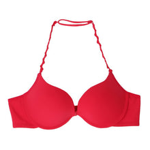 Sexy Women Front Closure Push Up Bra Seamless Underwear Halter-Neck Invisible Bras
