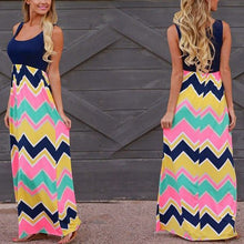 Sexy Women Bohemian Long Maxi Evening Party Dress Beach Dresses Sundress H55