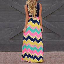 Sexy Women Bohemian Long Maxi Evening Party Dress Beach Dresses Sundress H55