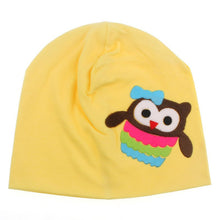 Baby Hats Infant Girls Boys Cotton Beanies Owl Stretch Kids Caps 12 Colors