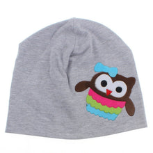 Baby Hats Infant Girls Boys Cotton Beanies Owl Stretch Kids Caps 12 Colors