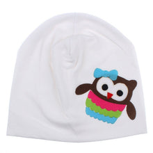 Baby Hats Infant Girls Boys Cotton Beanies Owl Stretch Kids Caps 12 Colors