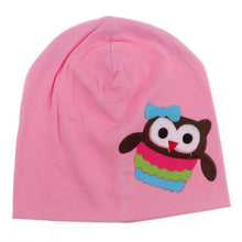 Baby Hats Infant Girls Boys Cotton Beanies Owl Stretch Kids Caps 12 Colors