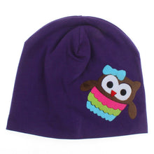 Baby Hats Infant Girls Boys Cotton Beanies Owl Stretch Kids Caps 12 Colors