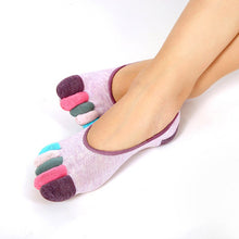 Womens Socks Cotton Meias Five Finger Socks Casual Breathable Calcetines Toe Socks