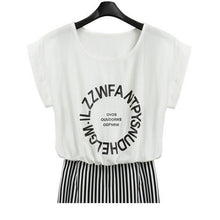 Style Women's  Sexy Striped Dress Casual Long OL Formal Dresses