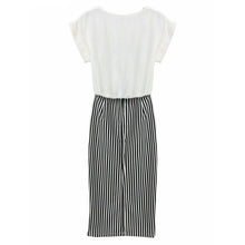 Style Women's  Sexy Striped Dress Casual Long OL Formal Dresses