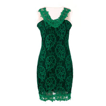 Women's Bodycon Casual Party Cocktail Lace Short Mini Dress