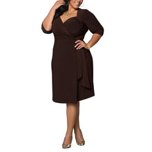 Women's Overd Dress Long Sleeve Dress Cocktail Party Dress Plus