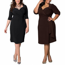 Women's Overd Dress Long Sleeve Dress Cocktail Party Dress Plus
