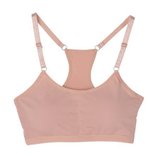 Women underwear padded strength solid spandex cotton Bra LE2