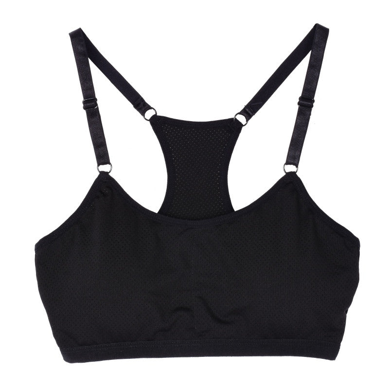 Women underwear padded strength solid spandex cotton Bra LE2