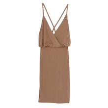 Super Sexy Backless Package Hip Bandage Dress Low-Cut Deep V-neck Tight Harness Nightclub Party Dress Bodycon