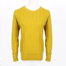 Women Lady Long Sleeve Round Neck Twisted Knit Sweater Pullover Jumper Tops