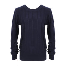 Women Lady Long Sleeve Round Neck Twisted Knit Sweater Pullover Jumper Tops