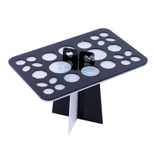 26 Round Holes Air Dry Organizing Cosmetics Makeup Brushes Tower Tree Rack Holder Make Up Tools Kit