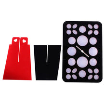 26 Round Holes Air Dry Organizing Cosmetics Makeup Brushes Tower Tree Rack Holder Make Up Tools Kit