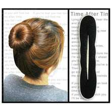 2pcs Womens Magic Accessory Hair Styling Tool Hairstyle Sponge Braider Holder Clip Bun Hair Twist Curler