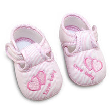 3 Colors Cotton Baby Girls Boys Shoes Toddler Soft Sole Skidproof 0-12 Months Kids Infant First Walker Shoes