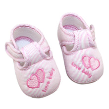 3 Colors Cotton Baby Girls Boys Shoes Toddler Soft Sole Skidproof 0-12 Months Kids Infant First Walker Shoes
