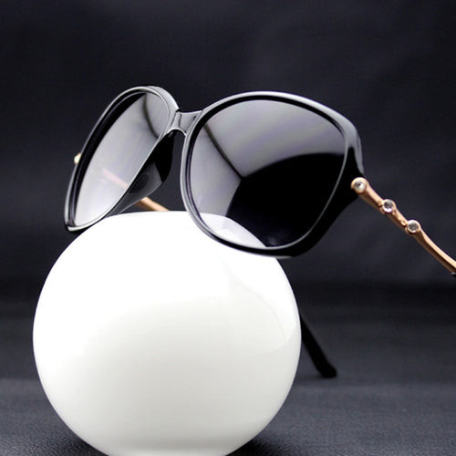 3 Colors Stylish Women Metal Frame Rhinestone Sunglasses Eyewear Glasses